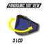 TGR Digital Panoramic 180 View Solar Powered Auto Darkening Welding Helmet - True Color (Carbon Fiber) - Tool Guy Republic