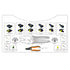 236pc 1.5 Superseal Terminal Ratcheting Crimping Tool & Connector Kit