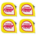 10' Tire Stagger Tape Measure with Magnetic Back (4 Pack) - Tool Guy Republic