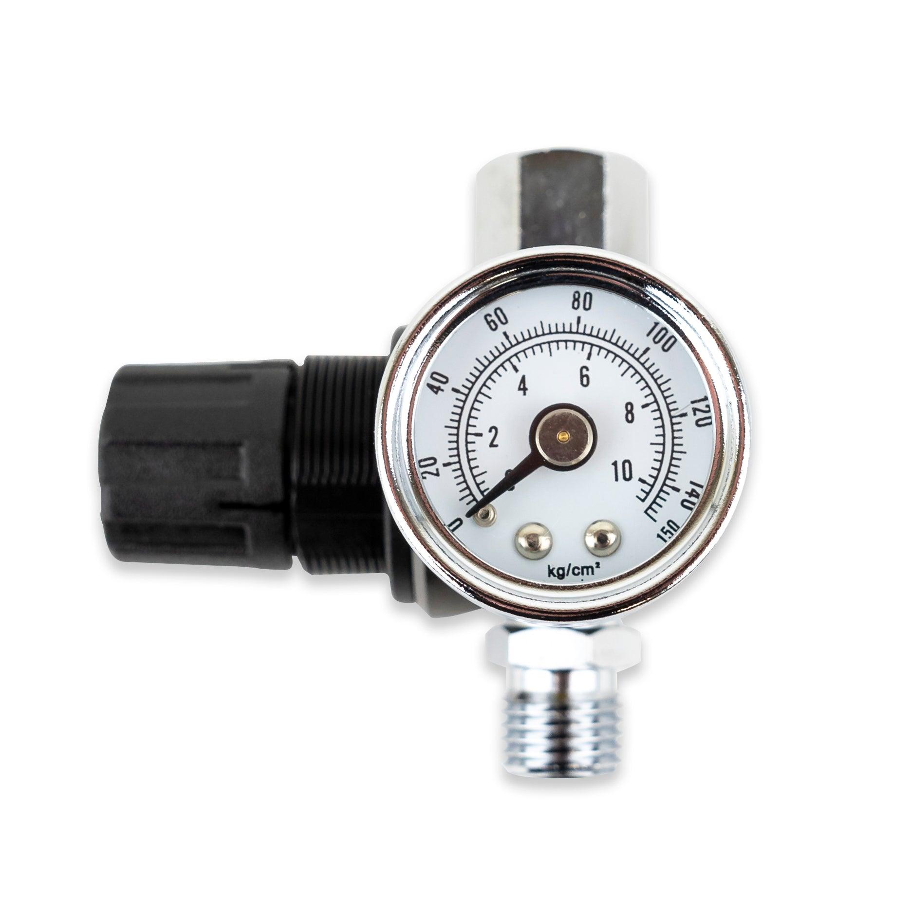 HVLP Spray Gun Air Regulator with Pressure Guage - Tool Guy Republic