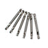 6PK 3/16" Double Ended Pop Rivet Drill Bits