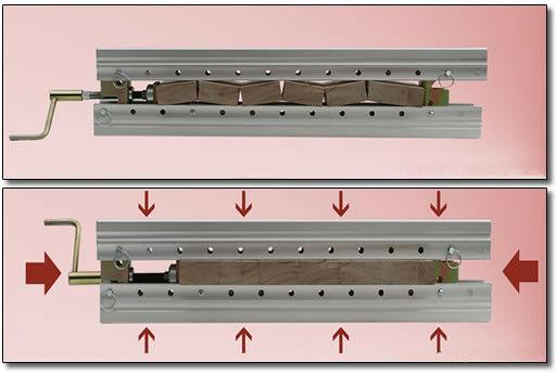 Frontline Wood Clamp System - Flatten & Clamp in One Action (920mm/36.2inch) - Tool Guy Republic