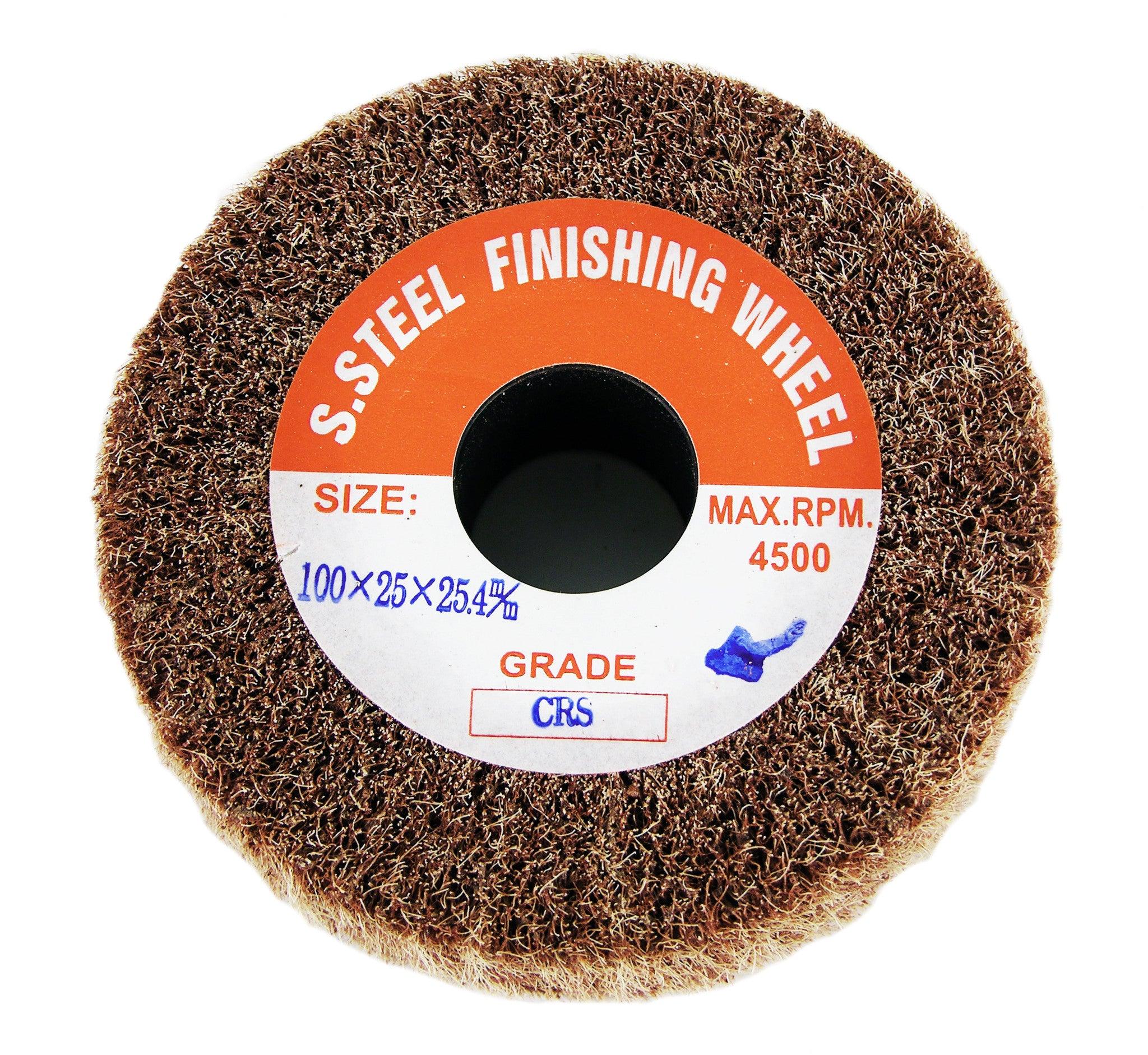 4" Abrasive Non-Woven Flap Brush Finishing Wheel - Tool Guy Republic