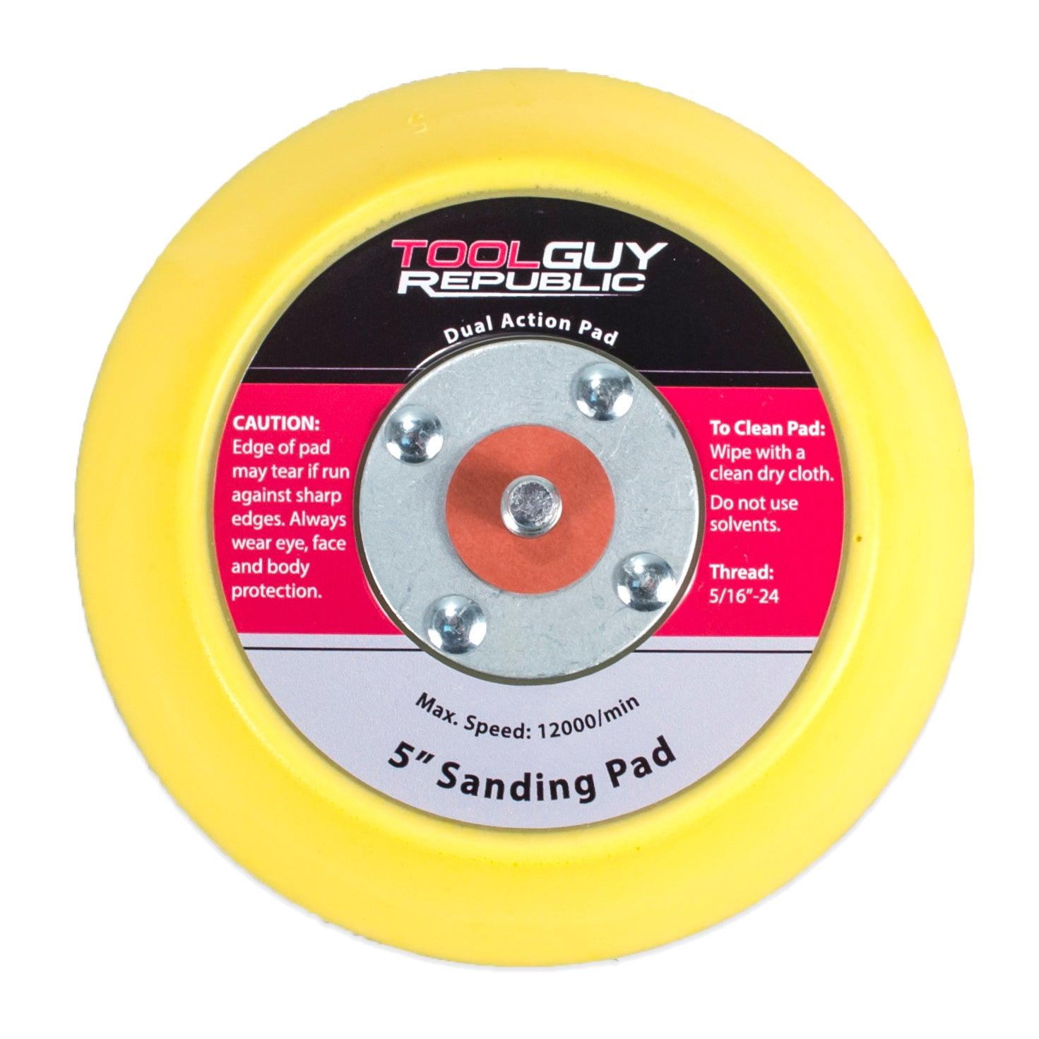 5" Tapered Edge Hook and Loop Sanding Pad - Tool Guy Republic