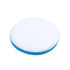 6" Microfiber Polishing Pad Hook and Loop Blue Soft Density Foam