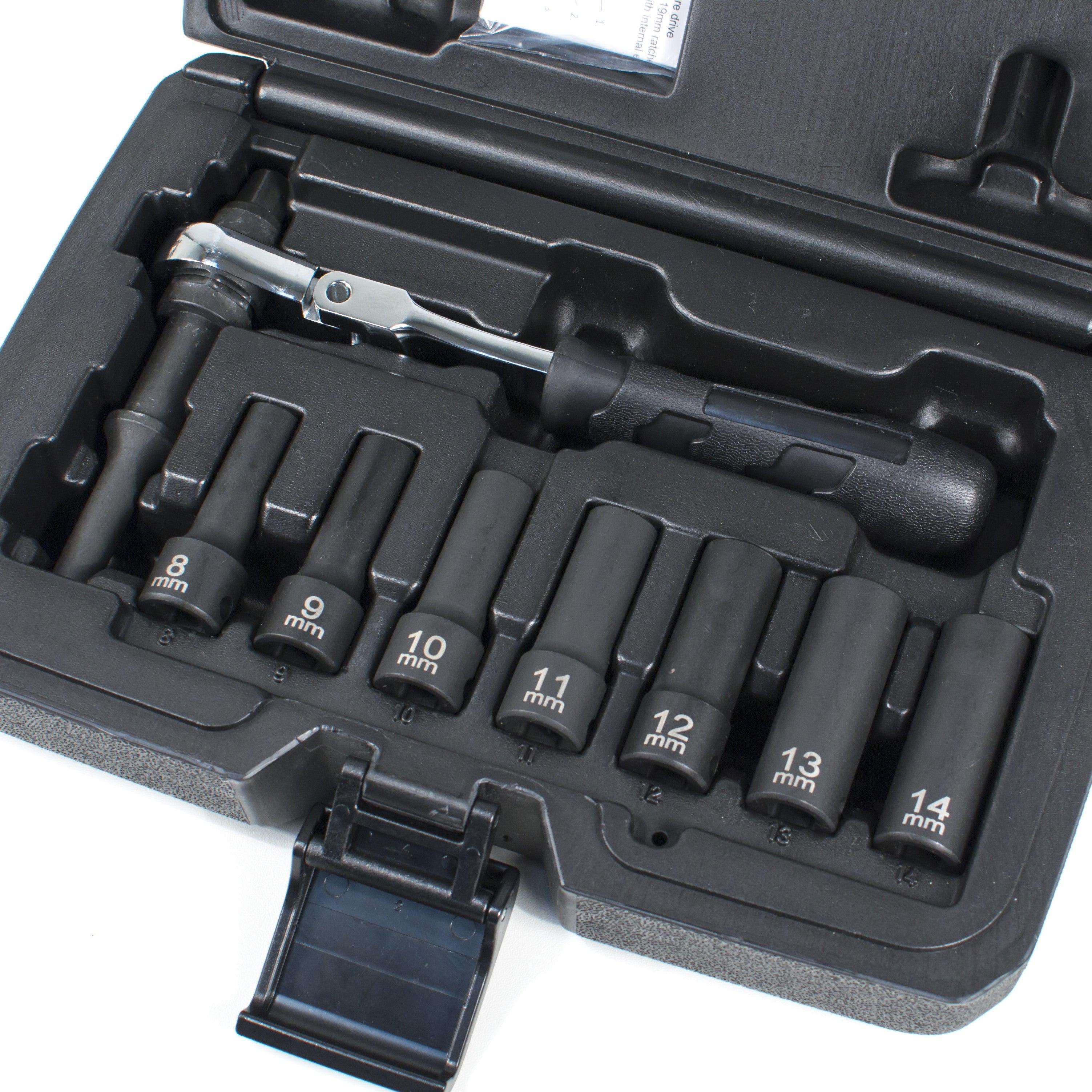 Vibro Air Impact Tool Kit - Nut Bolt Plug Removal