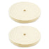 2pc - 6" x 9/16" Buffing Polishing Wheel 1/2" Arbor Buffer Polish