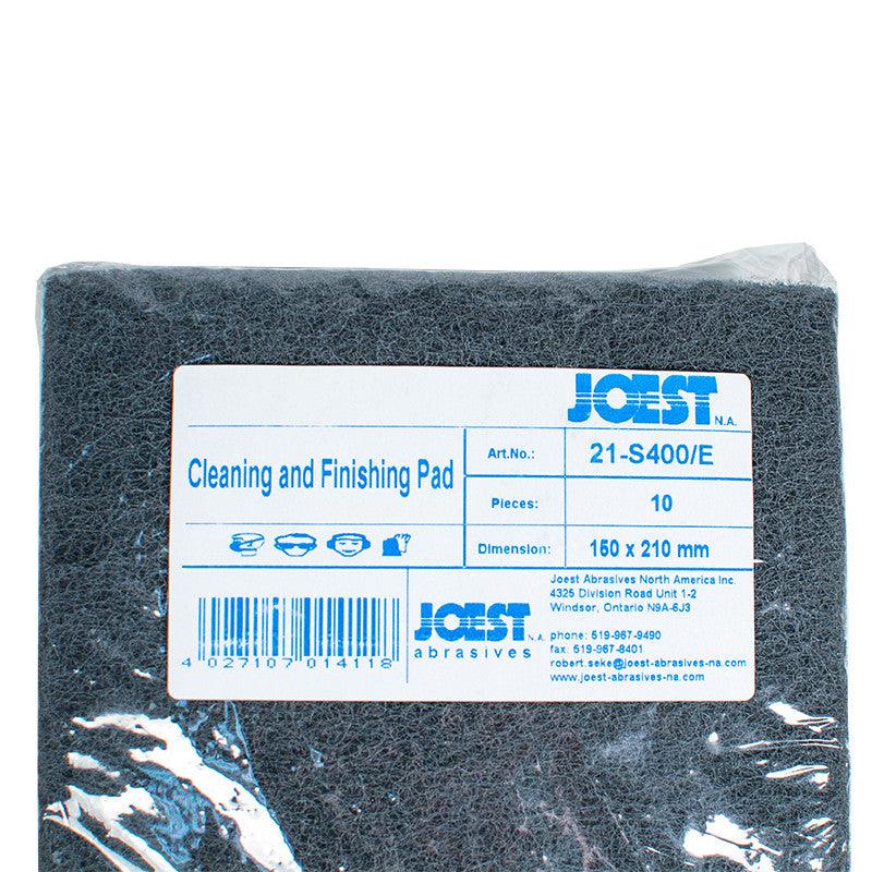 10 pk Joest Dark Gray Coarse Scuff Pads 6" x 8" - Tool Guy Republic