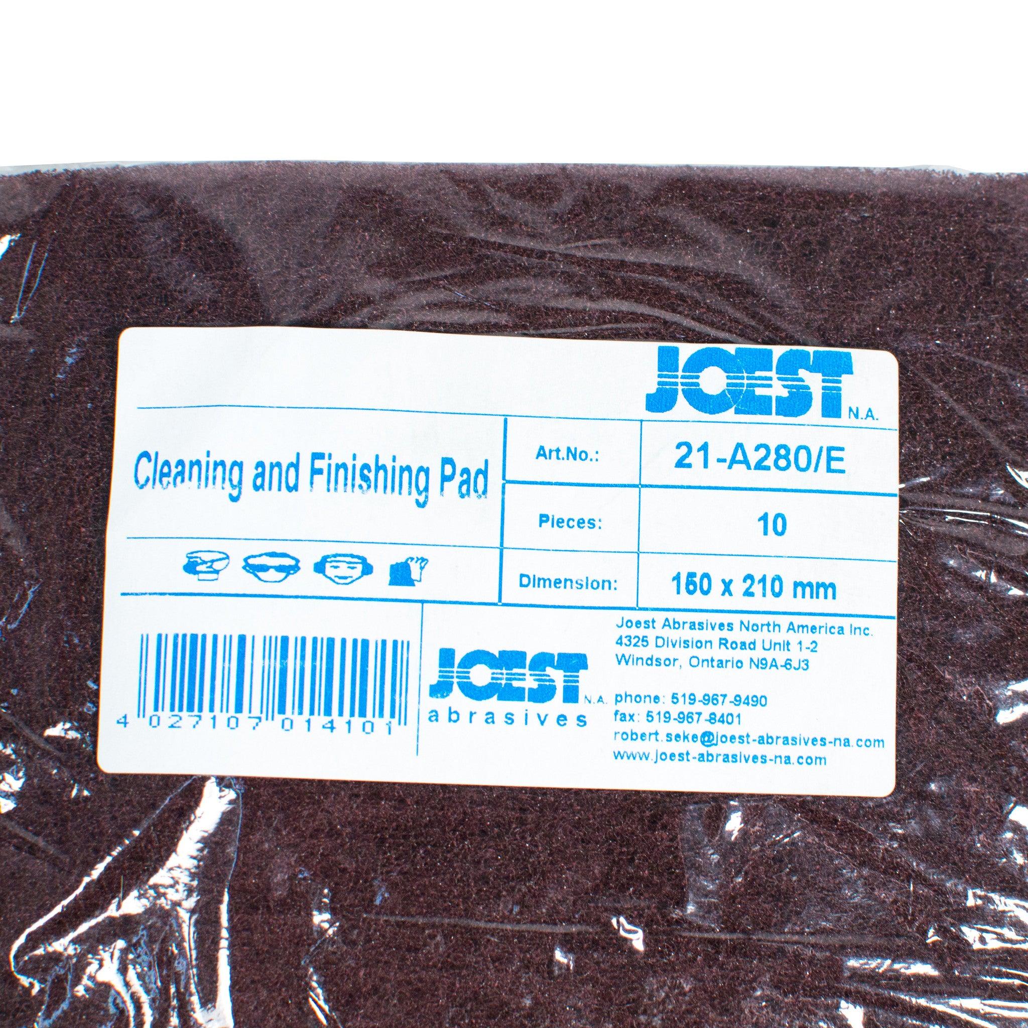 10 pk Joest Maroon Scuff Pads 6" x 8" - Tool Guy Republic