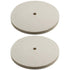 2pc - 7" x 9/16" Buffing Polishing Wheel 1/2" Arbor Buffer Polish