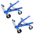 Jackco 1500 LB 12.5” Wheel Car Positioning Dolly with Ratcheting Pedal (2 Pack) - Tool Guy Republic