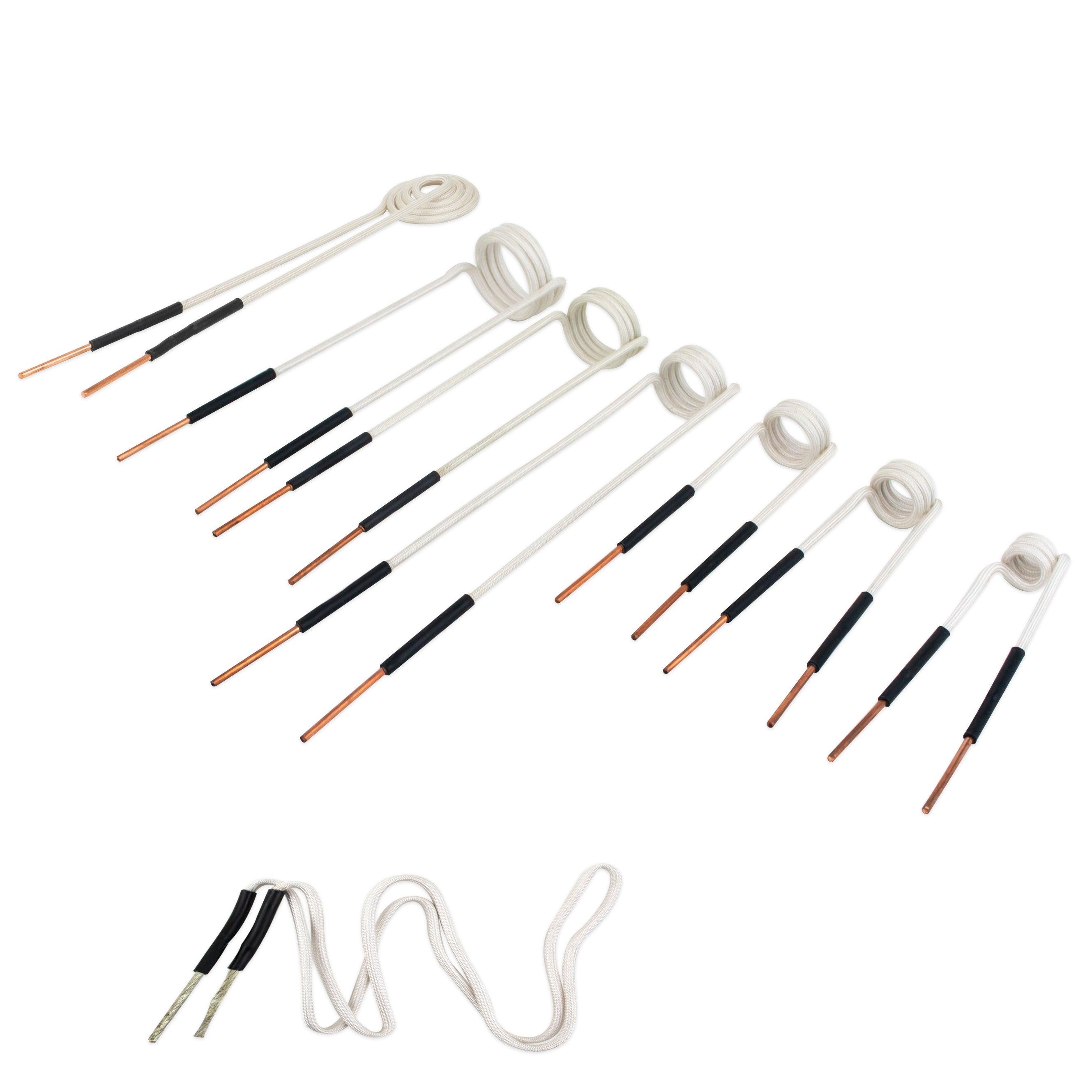 Induction Heater Coil Kit - 7 Coils + 1 Free Forming - Tool Guy Republic