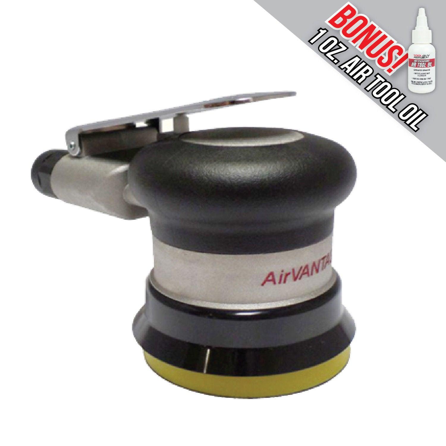 AirVANTAGE 3" Random Orbital 3/16" Orbit Palm Sander with Hook & Loop Pad - Tool Guy Republic